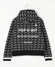 PW CIRCULUS 【イージーケア/軽量】【WOMEN】 MOFUモチーフ ニットフーディ