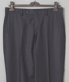 GOTAIRIKU 【Loro Piana Fabric】365 通年スーツ(グレー×ストライプ)