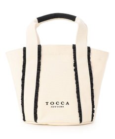 TOCCA 【八木アリサさん着用】TRILL TRIM CANVASTOTE キャンバストートバッグ