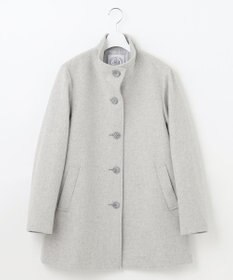 J.PRESS LADIES ショートビーバー スタンドカラー コート