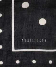 23区 manipuri ジオメドット コットンシルク ストール