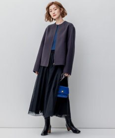 23区 【洗える】ソフトチュール スカート