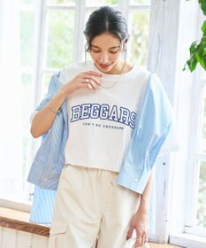 WEGO 【新色追加/手洗い可】グラフィックショートT