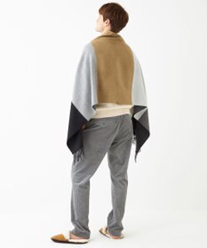 JOSEPH ABBOUD MOUNTAIN 【SPACE／UNISEX】マルチボーダー ストール