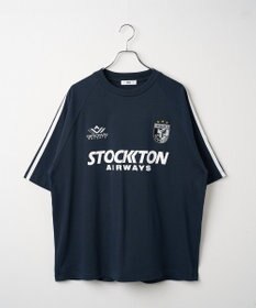 WEGO 【ユニセックス着用ITEM/手洗い可/MLサイズ】ラインゲームロゴT