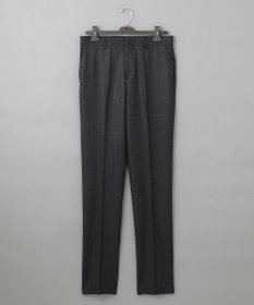 GOTAIRIKU 【保温性/ストレッチ/シワになりにくい】サキソニーストレッチパンツ（ノータック）