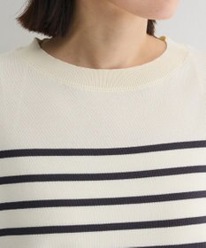 Green Parks 袖フレアフレンチスリーブニットプルオーバー