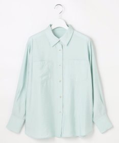 ANY SIS シアーダブルポケット シャツ