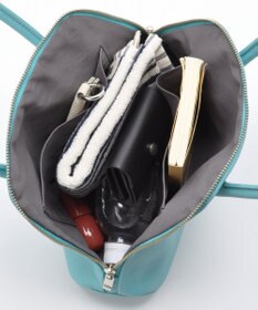 blancle シュリンクレザー 舟形ボストン