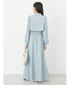 earth music&ecology ＳＥＴ２点ジャガードボレロ＋ワンピース