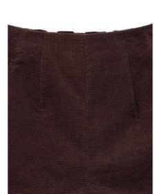 earth music&ecology ワッフルコーデュロイショートパンツ