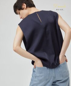 BEIGE， 【洗える】CINDY / ノースリーブブラウス