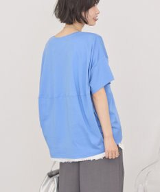 AMERICAN HOLIC 【接触冷感+UVカット】半袖コクーンカットプルオーバー