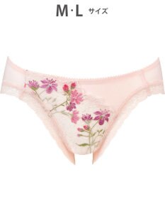 WACOAL ショーツ 【リボンブラ】 BRB413とペア はきこみ丈あさめ やわらかく伸びる素材（バック） レディース PRA113 /ワコール