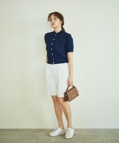 #Newans ストレートシルエットハーフパンツ