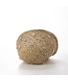 UNBILLION kakatoo ビジュー付きカゴバッグ