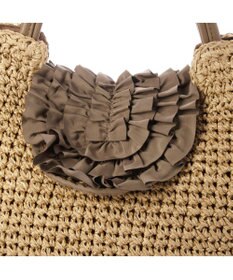 UNBILLION カシュカシュ cachecache / フリルフラップクロッシェトート