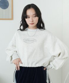 WEGO 裏起毛ドロストショートスウェット