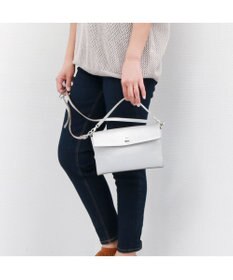 UNBILLION ペルケ perche / 姫路レザーひねりかぶせ2wayショルダーバッグ