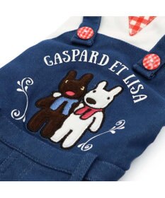 PET PARADISE リサとガスパール オーバーオール風 ロンパース 小型犬　　