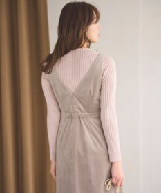 Feroux ベロア ジャンパースカート