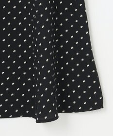 自由区 【セット可/洗える】ダブルスクエアプリント マーメイドシルエットスカート