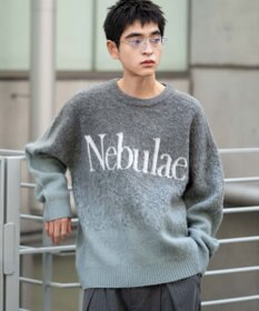 WEGO 【ユニセックス着用ITEM/MLサイズ展開】ファジーグラデーションプルオーバー