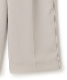 ICB 【WEB限定カラーあり】FluidBackSatin ワイドクロップドパンツ