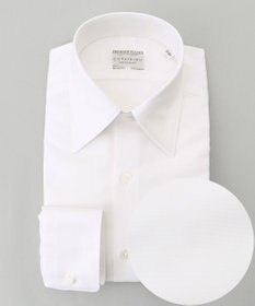 GOTAIRIKU 【形態安定】PREMIUMPLEATS_レギュラーカラー 通年ドレスシャツ_ホワイト(25年春夏モデル)