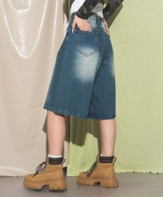 WEGO ブラストデニムハーフパンツ