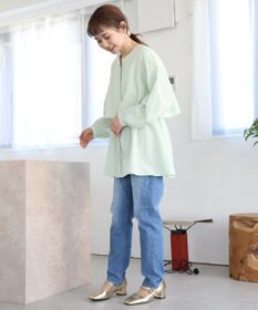 AMERICAN HOLIC サッカーティアードロングブラウス