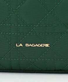 LA BAGAGERIE グリッドキルティングショルダー