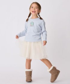 ANY KIDS 【すみっコぐらし】サガラ刺繍 長袖 Tシャツ