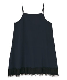 YECCA VECCA レースサテンキャミチュニック