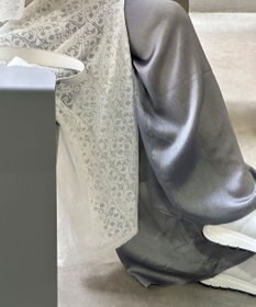 Green Parks AnriettMusee シアータックワイドパンツ