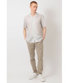 DAKS リバティプリント オープンカラーシャツ