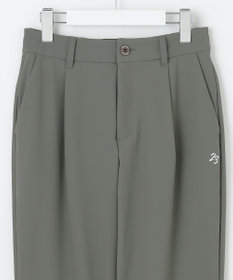23区GOLF 【WOMEN】【接触冷感/UVケア/ストレッチ】タック テーパードパンツ