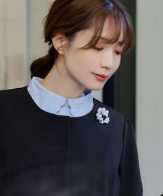 Tiaclasse ランダムパールサークルブローチ