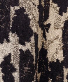 GRACE CONTINENTAL フローラルラメニットスカート