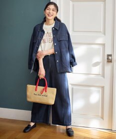 ANY L ミディデニムジャケット