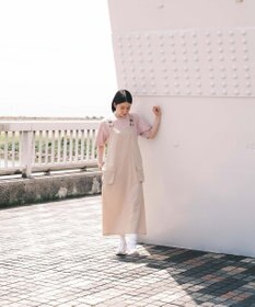 SHARE PARK LADIES 【撥水・UVカット・ストレッチ・軽量 】ナイロンジャンパースカート（S・Mサイズ）