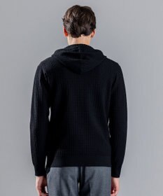 JOSEPH HOMME 【イージーケア】 ヴィスコースリンクス　ジップアップニットパーカー