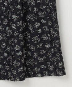 J.PRESS LADIES L 【WEB限定カラーあり・洗える】ラインフラワープリント ワンピース