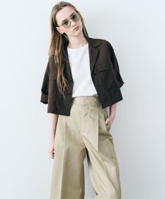 uncrave クールタッチカラータイプライター シャツジャケット