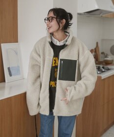 WEGO 【ユニセックス着用ITEM/SMLサイズ展開】ボアブルゾン