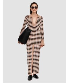 JOSEPH 【洗える】ニットアニメーション　ポロカラーニット