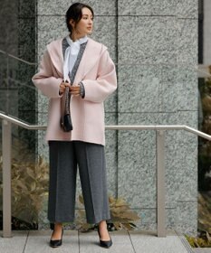 23区 L ウールバルキーカラーミックス ニット