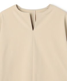 UNFILO マイビューティ キーネックブラウス