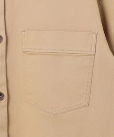 23区 L 【先行予約】ストレッチギャバ チノ ショート シャツジャケット