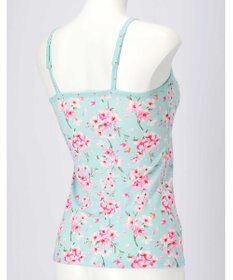 une nana cool 猫プリント カップ付きキャミソール